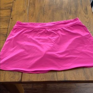 Size 14 Lands End swim skirt